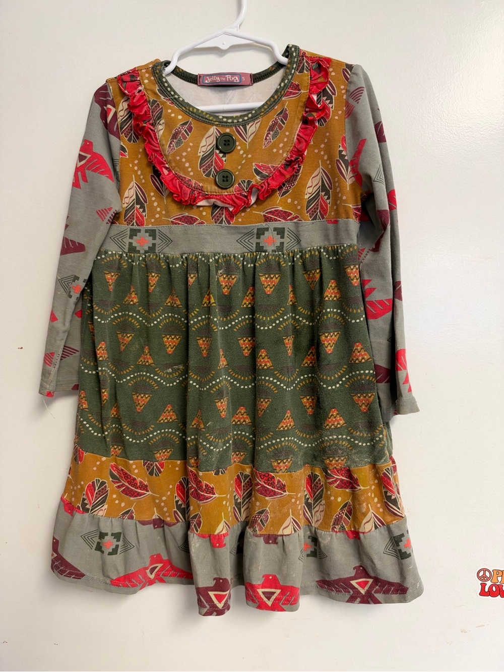 Fall seasonal inspired dress. Perfect for thanksgiving!